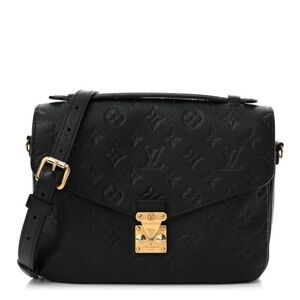 LOUIS VUITTON
Empreinte Pochette Metis Black- gold hardware